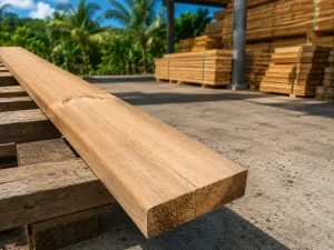 Madrier bois classe 4 | Zarboutan Matériaux | La Réunion
