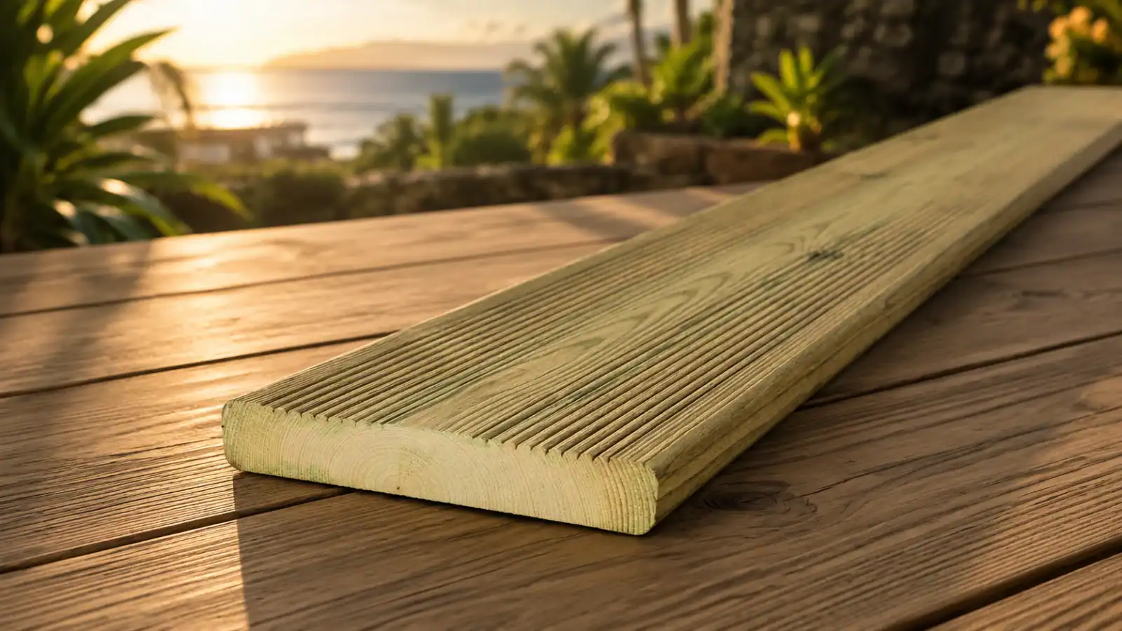 Lame terrasse bois classe 4 | Zarboutan Matériaux | La Réunion