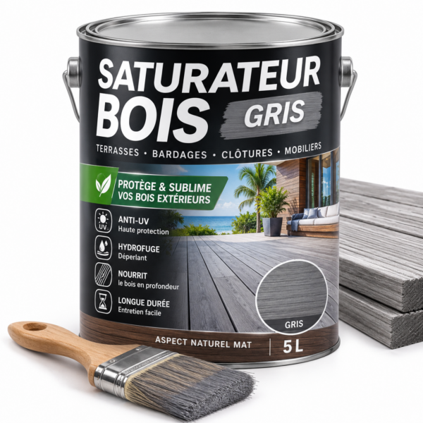 Saturateur Bois Gris