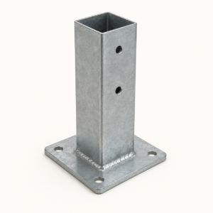 Pied de poteau universel 49 × 69 × 154 × 4 mm